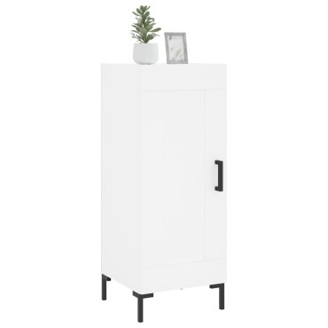 vidaXL Ντουλάπι Λευκό 34,5x34x90cm από Επεξεργασμένο Ξύλο 1 τεμ.