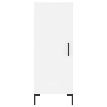 vidaXL Ντουλάπι Λευκό 34,5x34x90cm από Επεξεργασμένο Ξύλο 1 τεμ.