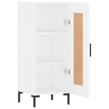 vidaXL Ντουλάπι Λευκό 34,5x34x90cm από Επεξεργασμένο Ξύλο 1 τεμ.