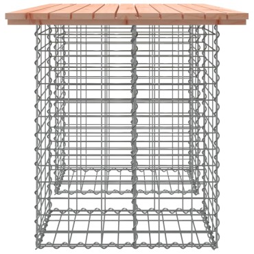 vidaXL Πάγκος Κήπου Συρματοκιβώτιο 100x70x72cm Μασίφ Ψευδοτσούγκα 1 τεμ.