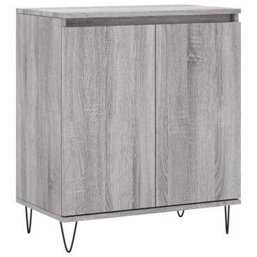 vidaXL Ντουλάπι Γκρι Sonoma 60x35x70cm από Επεξεργασμένο Ξύλο 1 τεμ.