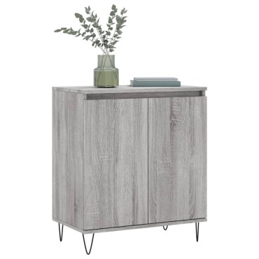 vidaXL Ντουλάπι Γκρι Sonoma 60x35x70cm από Επεξεργασμένο Ξύλο 1 τεμ.