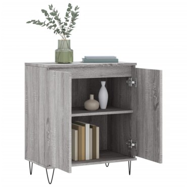 vidaXL Ντουλάπι Γκρι Sonoma 60x35x70cm από Επεξεργασμένο Ξύλο 1 τεμ.