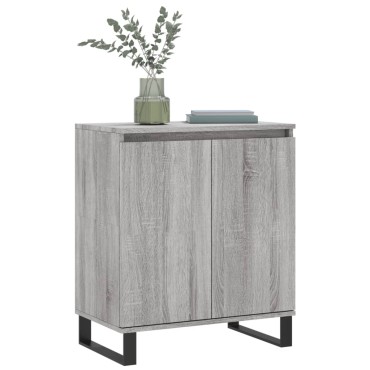 vidaXL Ντουλάπι Γκρι Sonoma 60x35x70cm από Επεξεργασμένο Ξύλο 1 τεμ.