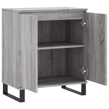 vidaXL Ντουλάπι Γκρι Sonoma 60x35x70cm από Επεξεργασμένο Ξύλο 1 τεμ.