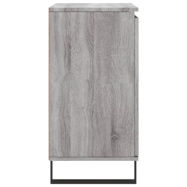 vidaXL Ντουλάπι Γκρι Sonoma 60x35x70cm από Επεξεργασμένο Ξύλο 1 τεμ.