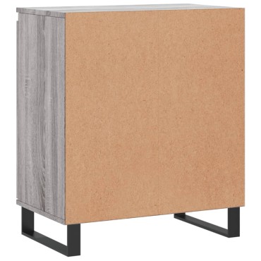 vidaXL Ντουλάπι Γκρι Sonoma 60x35x70cm από Επεξεργασμένο Ξύλο 1 τεμ.