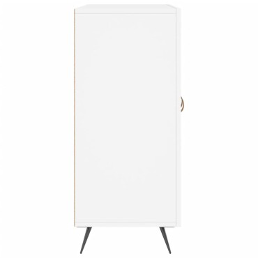 vidaXL Μπουφές Λευκός 90x34x80cm από Επεξεργασμένο Ξύλο 1 τεμ.