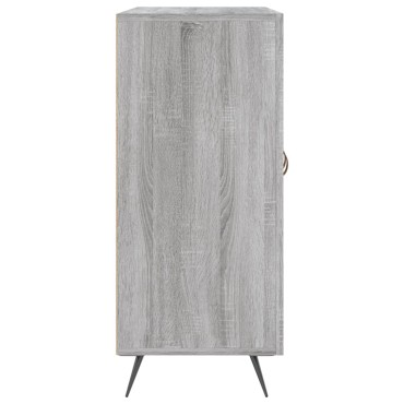 vidaXL Ντουλάπι Γκρι Sonoma 90x34x80cm από Επεξεργασμένο Ξύλο 1 τεμ.