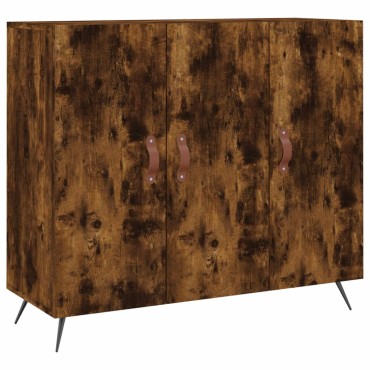 vidaXL Ντουλάπι Καπνιστή Δρυς 90x34x80cm Επεξεργασμένο Ξύλο 1 τεμ.
