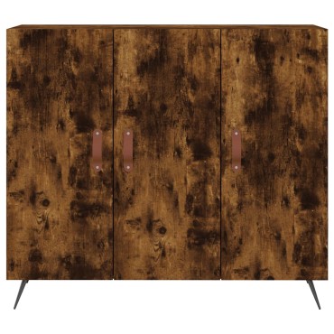 vidaXL Ντουλάπι Καπνιστή Δρυς 90x34x80cm Επεξεργασμένο Ξύλο 1 τεμ.