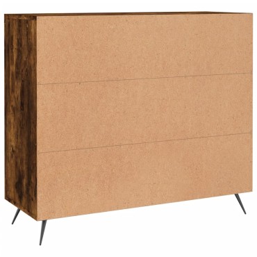 vidaXL Ντουλάπι Καπνιστή Δρυς 90x34x80cm Επεξεργασμένο Ξύλο 1 τεμ.
