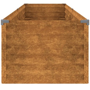 vidaXL Ζαρντινιέρα 194 x 50 x 36 εκ. από Ατσάλι Σκληρυθέν στον Αέρα