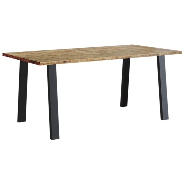 vidaXL Τραπεζαρία 150x90x75cm από Μασίφ Ξύλο Ακακίας 1 τεμ.