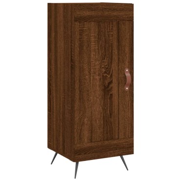 vidaXL Ντουλάπι Καφέ Δρυς 34,5x34x90cm Επεξεργασμένο Ξύλο 1 τεμ.