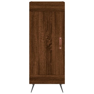 vidaXL Ντουλάπι Καφέ Δρυς 34,5x34x90cm Επεξεργασμένο Ξύλο 1 τεμ.