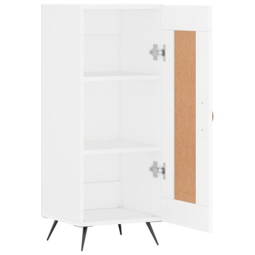 vidaXL Ντουλάπι Λευκό 34,5x34x90cm από Επεξεργασμένο Ξύλο 1 τεμ.