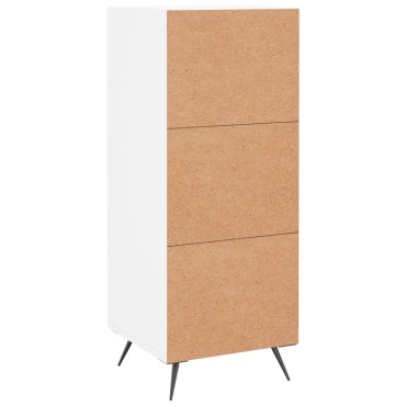 vidaXL Ντουλάπι Λευκό 34,5x34x90cm από Επεξεργασμένο Ξύλο 1 τεμ.