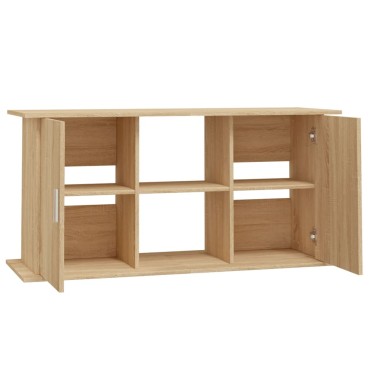 vidaXL Βάση Ενυδρείου Sonoma Δρυς 121x41x58 εκ. από Επεξεργασμένο Ξύλο