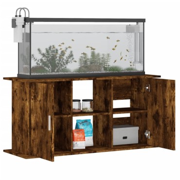 vidaXL Βάση Ενυδρείου Καπνιστή Δρυς 121x41x58 εκ. Επεξεργασμένο Ξύλο