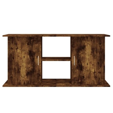 vidaXL Βάση Ενυδρείου Καπνιστή Δρυς 121x41x58 εκ. Επεξεργασμένο Ξύλο