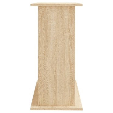 vidaXL Βάση Ενυδρείου Sonoma Δρυς 81x36x73 εκ. από Επεξεργασμένο Ξύλο