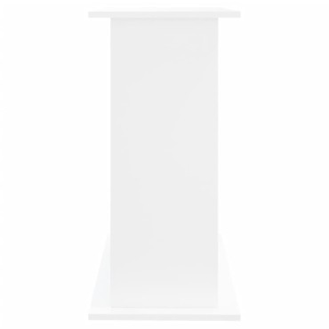 vidaXL Βάση Ενυδρείου Λευκή 81 x 36 x 73 εκ. από Επεξεργασμένο Ξύλο