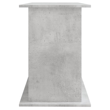 vidaXL Βάση Ενυδρείου Γκρι Σκυροδ. 121x41x58 εκ. Επεξεργασμένο Ξύλο