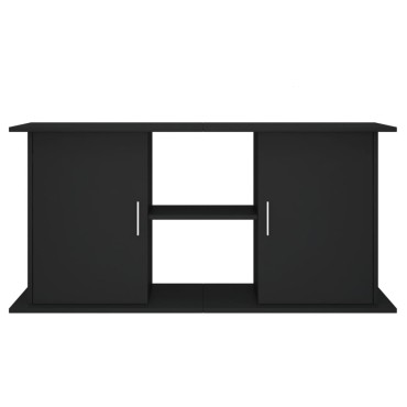 vidaXL Βάση Ενυδρείου Μαύρη 121 x 41 x 58 εκ. από Επεξεργασμένο Ξύλο