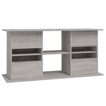 vidaXL Βάση Ενυδρείου Γκρι Sonoma 121x41x58 εκ. από Επεξεργασμένο Ξύλο