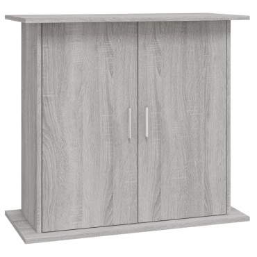 vidaXL Βάση Ενυδρείου Γκρι Sonoma 81x36x73 εκ. από Επεξεργασμένο Ξύλο
