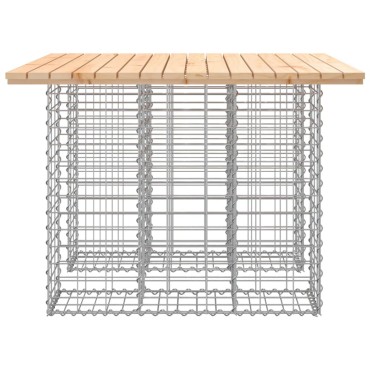 vidaXL Παγκάκι Κήπου Συρματοκιβώτιο 100x102x72cm Μασίφ Ξύλο Πεύκου 1 τεμ.