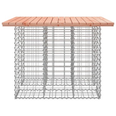 vidaXL Πάγκος Κήπου Συρματοκιβώτιο 100x102x72cm Μασίφ Ψευδοτσούγκα 1 τεμ.