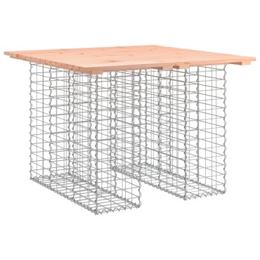 vidaXL Πάγκος Κήπου Συρματοκιβώτιο 100x102x72cm Μασίφ Ψευδοτσούγκα 1 τεμ.