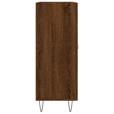 vidaXL Ντουλάπι Καφέ Δρυς 69,5x34x90cm Επεξεργασμένο Ξύλο 1 τεμ.