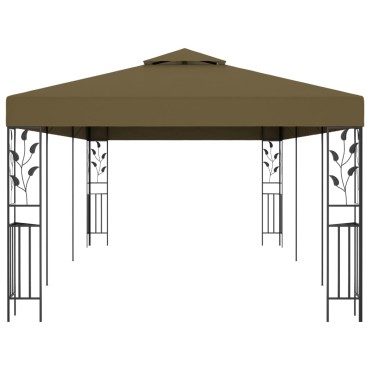 vidaXL Κιόσκι Taupe 6 x 3 μ. 180 γρ/μ²