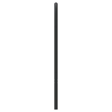 vidaXL Κεφαλάρι Μαύρο Μεταλλικό 166x3x100cm 1 τεμ.