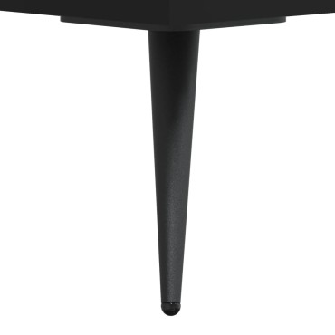 vidaXL Ντουλάπι Μαύρο 69,5x34x180cm από Επεξεργασμένο Ξύλο 1 τεμ.