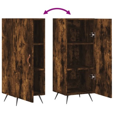 vidaXL Ντουλάπι Καπνιστή Δρυς 34,5x34x90cm Επεξεργασμένο Ξύλο 1 τεμ.