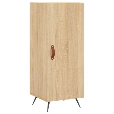 vidaXL Ντουλάπι Sonoma Δρυς 34,5x34x90cm από Επεξεργασμένο Ξύλο 1 τεμ.