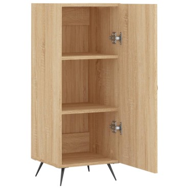 vidaXL Ντουλάπι Sonoma Δρυς 34,5x34x90cm από Επεξεργασμένο Ξύλο 1 τεμ.