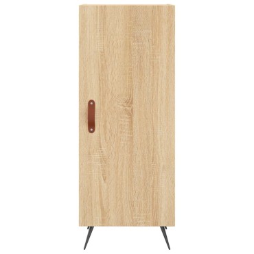 vidaXL Ντουλάπι Sonoma Δρυς 34,5x34x90cm από Επεξεργασμένο Ξύλο 1 τεμ.