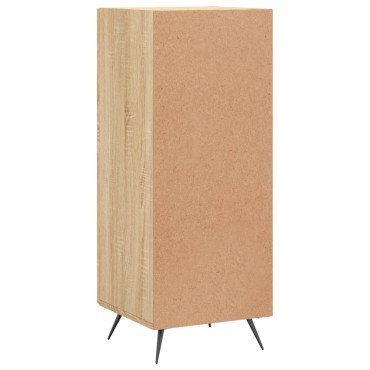 vidaXL Ντουλάπι Sonoma Δρυς 34,5x34x90cm από Επεξεργασμένο Ξύλο 1 τεμ.