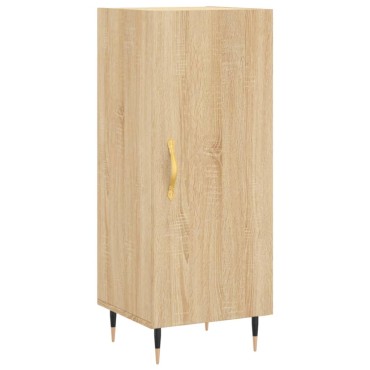 vidaXL Ντουλάπι Sonoma Δρυς 34,5x34x90cm από Επεξεργασμένο Ξύλο 1 τεμ.