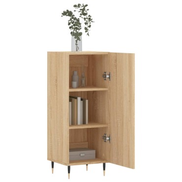vidaXL Ντουλάπι Sonoma Δρυς 34,5x34x90cm από Επεξεργασμένο Ξύλο 1 τεμ.