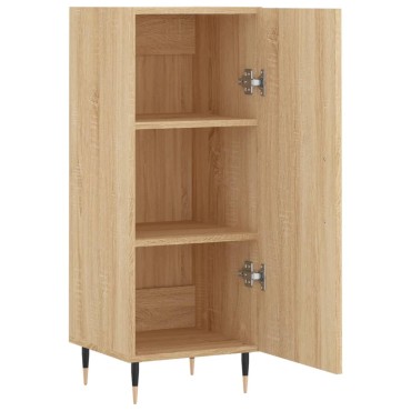 vidaXL Ντουλάπι Sonoma Δρυς 34,5x34x90cm από Επεξεργασμένο Ξύλο 1 τεμ.