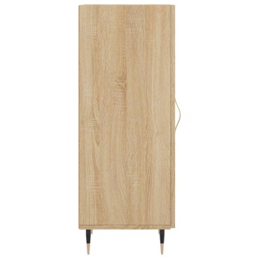 vidaXL Ντουλάπι Sonoma Δρυς 34,5x34x90cm από Επεξεργασμένο Ξύλο 1 τεμ.