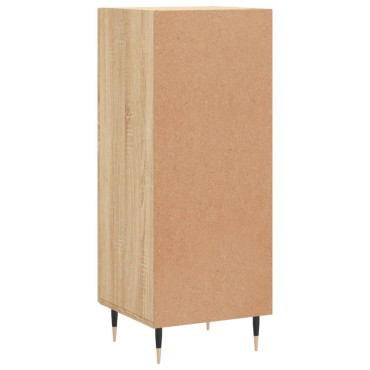 vidaXL Ντουλάπι Sonoma Δρυς 34,5x34x90cm από Επεξεργασμένο Ξύλο 1 τεμ.