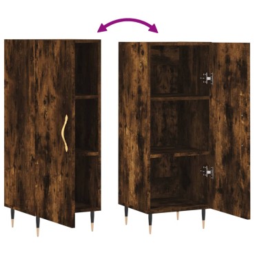 vidaXL Ντουλάπι Καπνιστή Δρυς 34,5x34x90cm Επεξεργασμένο Ξύλο 1 τεμ.