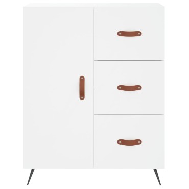 vidaXL Ντουλάπι Λευκό 69,5x34x180cm από Επεξεργασμένο Ξύλο 1 τεμ.